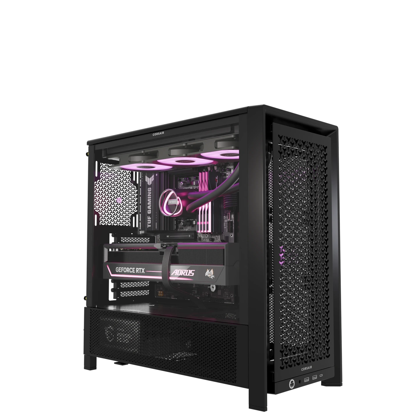 BuildCores 网页版 3D 装机主视觉